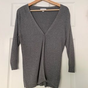 New York & Company ribbed button-down cardigan